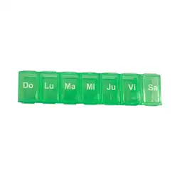 Scanmed Organizador de Pastillas Semanal Verde