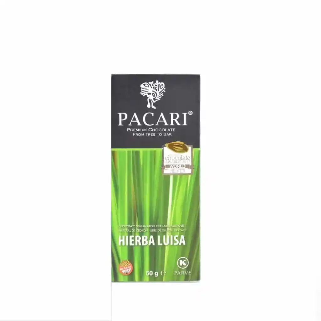 Pacari Chocolatina Organico Hierba Luisa