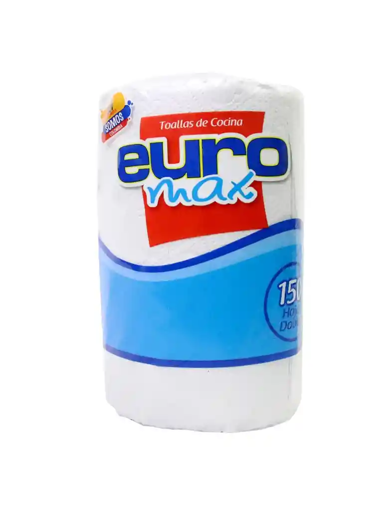 Euromax Toallas de Cocina Hojas Dobles 