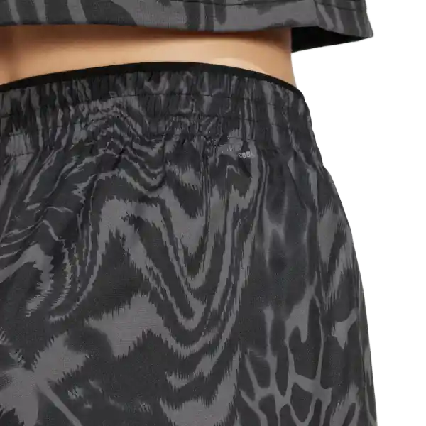 Adidas Pantaloneta we Min Aop Sh Entrenamiento Mujer Negro T M