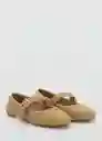 Zapatos Cotton Camel Talla 36 Mujer Mango