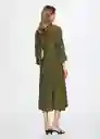 Vestido Ameliel-W Khaki Talla XS Mujer Mango