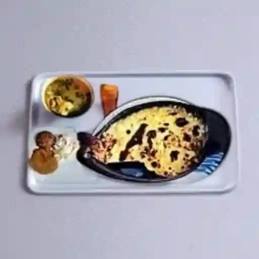 Trucha Gratinada con Camarones