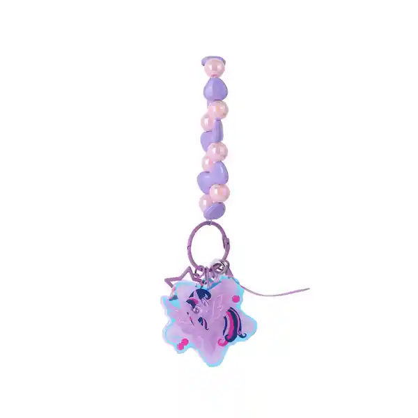 Adorno Colgante Con Correa Serie my Little Pony Morado Miniso