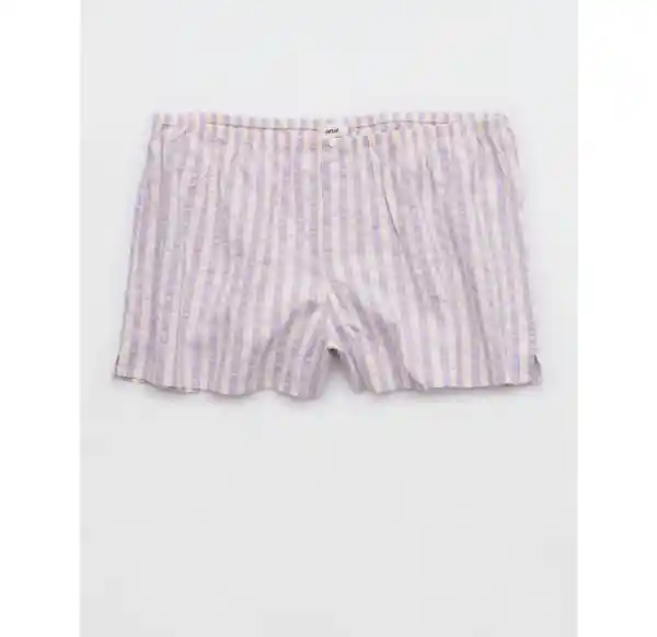 Short de Pijama Aerie Morado Talla X-SMALL American Eagle