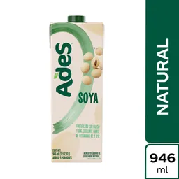 Bebida de Soya Ades Natural 946ml