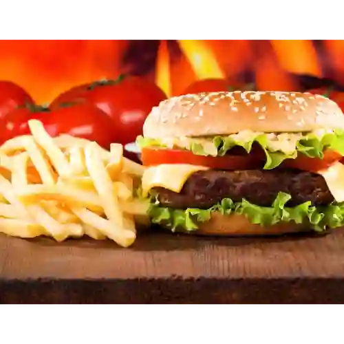 Hamburguesa Sencilla