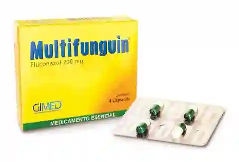  Multifunguin ( Fluconazol ) 200 Mg Caja 
