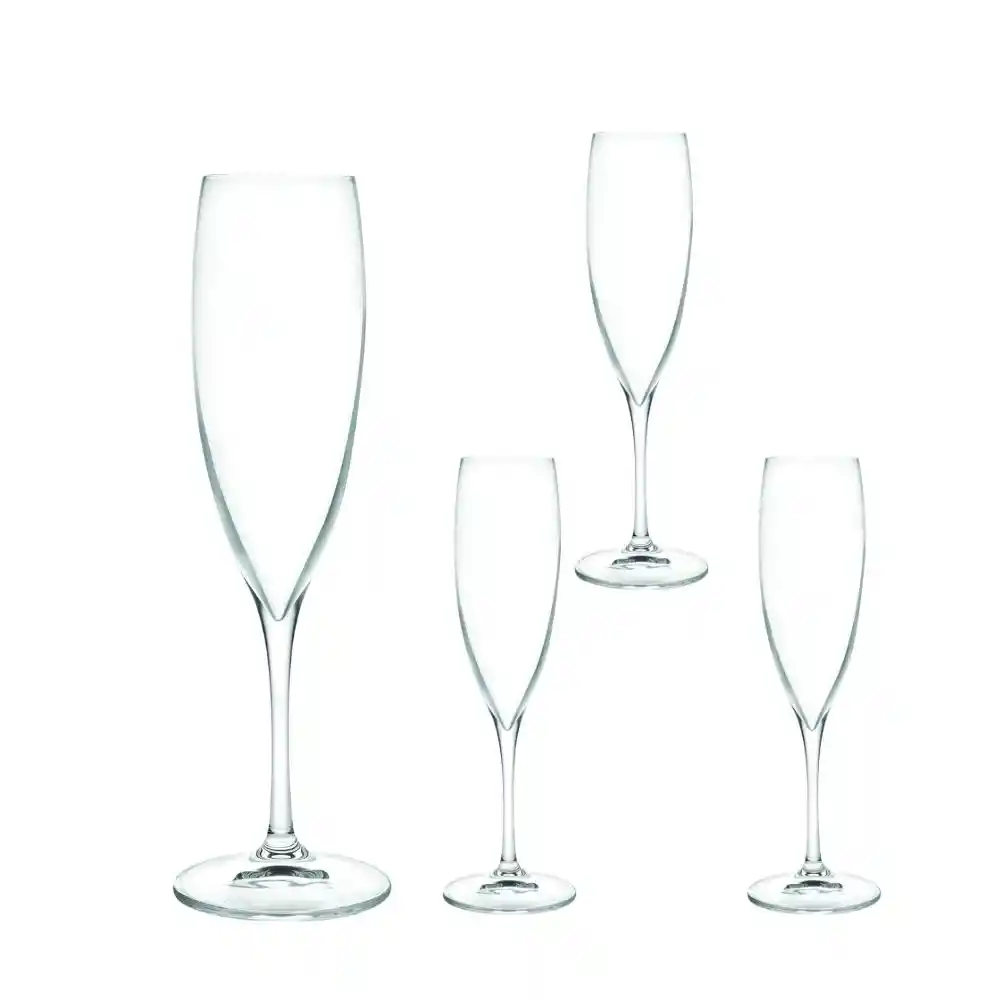 Set X4 Copa Champagna Invino Rcr Cristalleria Italiana 27610020006