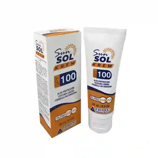 Sunsol Krem Spf 100 Tubo