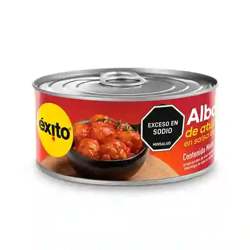 Albóndiga de Atún en Salsa de Tomate Éxito