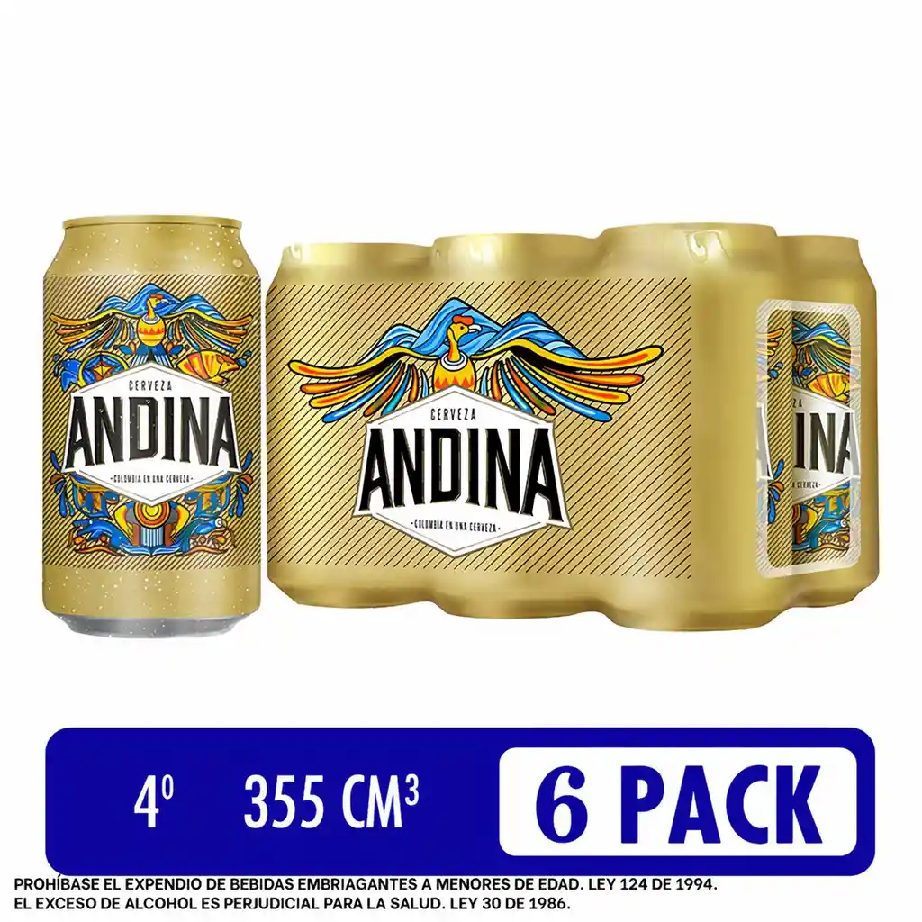Andina Cerveza Six Pack