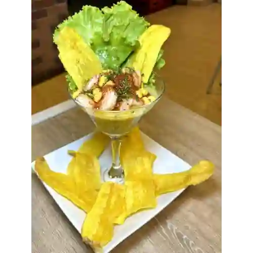 Ceviche de Camarón con Leche de Tigre