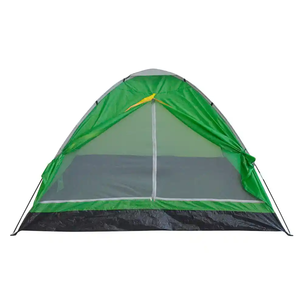 Carpa Camping 4 Personas Galápagos Verde 130x210 Alpes