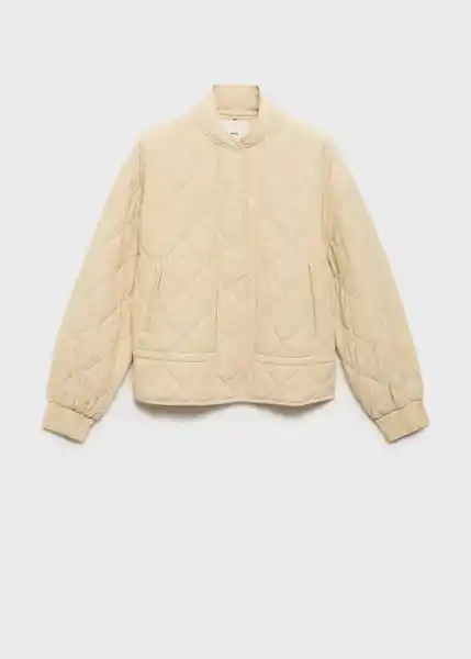 Chaqueta Hawaii Amarillo Pastel Talla M Mujer Mango