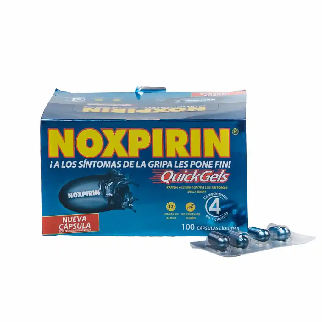 Noxpirin Labsiegfried Quick Gel 100 Capsulas A