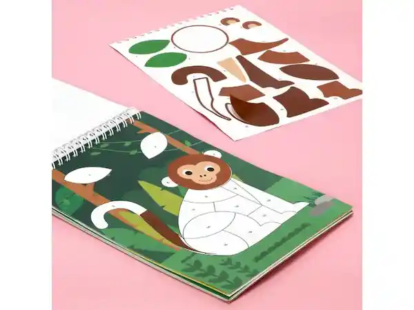 Block Sticker Animal Casaideas