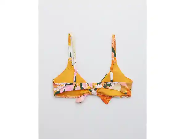 American Eagle Top Bikini Aerie Turquesa Alfa Talla Small