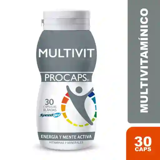 Multivit Vitaminas y Minerales Procaps