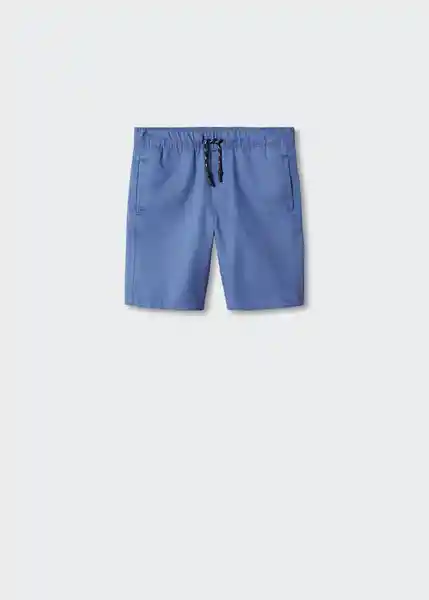 Bermuda Roma Azul Talla 12 Niños Mango