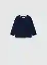 Camiseta Basicab7 Navy Talla 70 Niños Mango