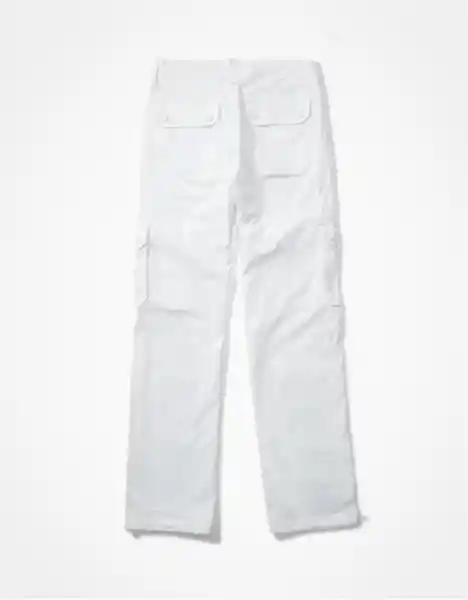 Pantalón Mujer Blanco Talla 4 LONG American Eagle