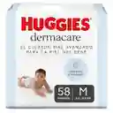Pañal Huggies Dermacare Etapa 2/M Cuidado Avanzado 58 Und