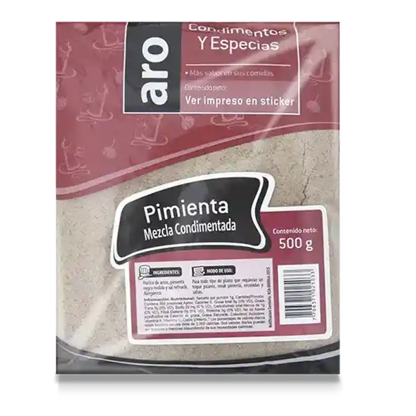 Aro Pimienta Mezcla Condimen
