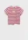 Camiseta Leader Rosa Talla 10 Niñas Mango