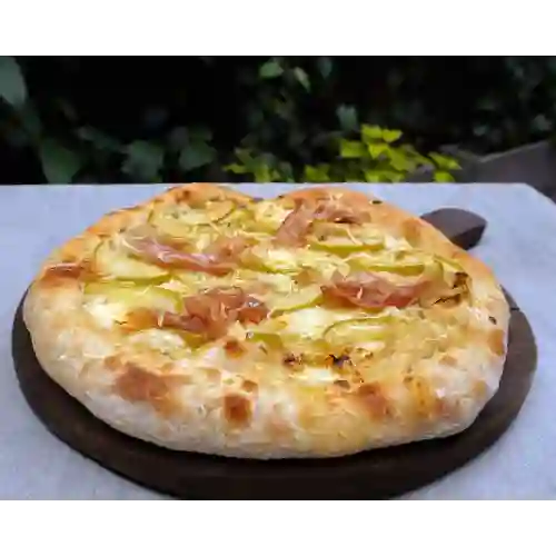 Pizza de Manzana Caramelizada