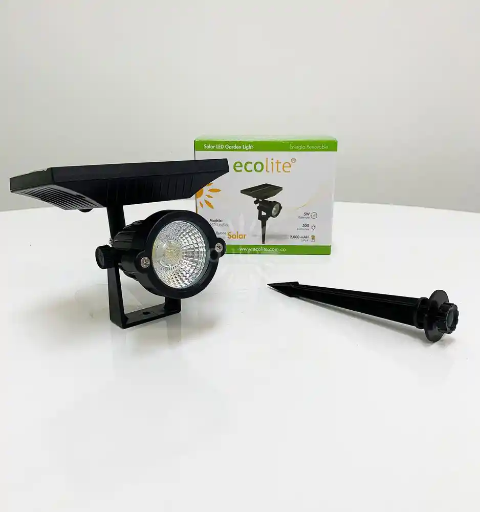 Estaca Cálida Solar Ecolite Pstsun5w