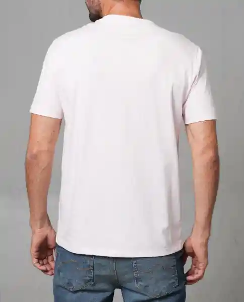 Camiseta Hombre Rosa XL 100G101_ROS122905 Rifle