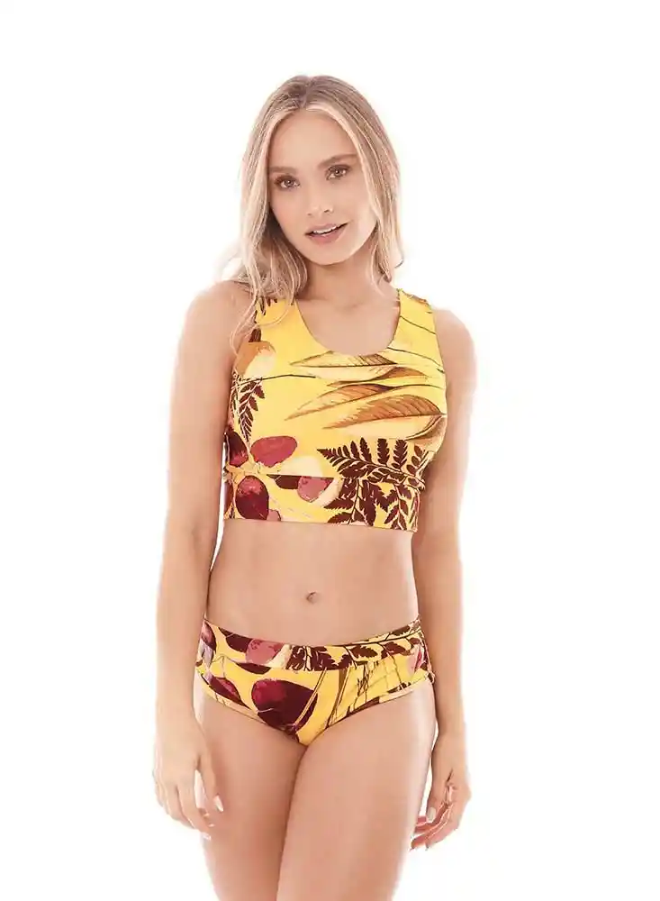 Top de Baño Mujer L-estampado