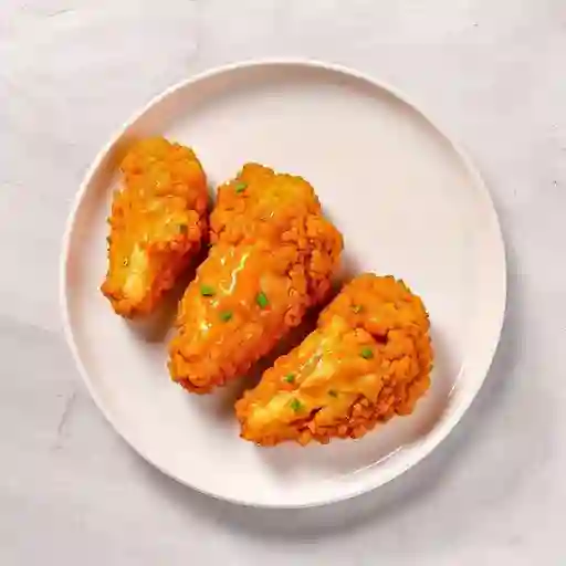 Alitas De Coliflor Con Veganesa
