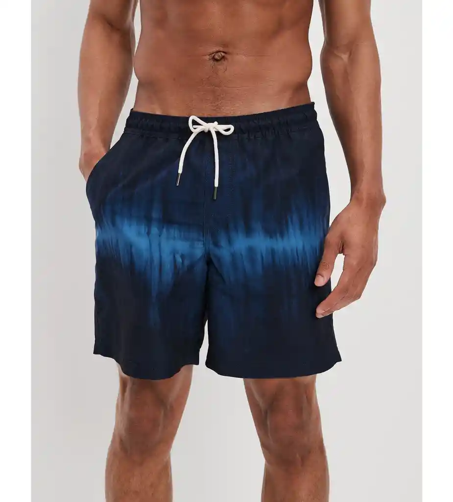 Bermuda Para Hombre Color Azul Talla SMALL American Eagle