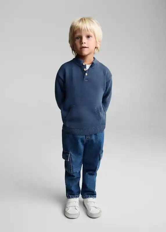 Jersey Hossegor Indigo Talla 72 Niños Mango