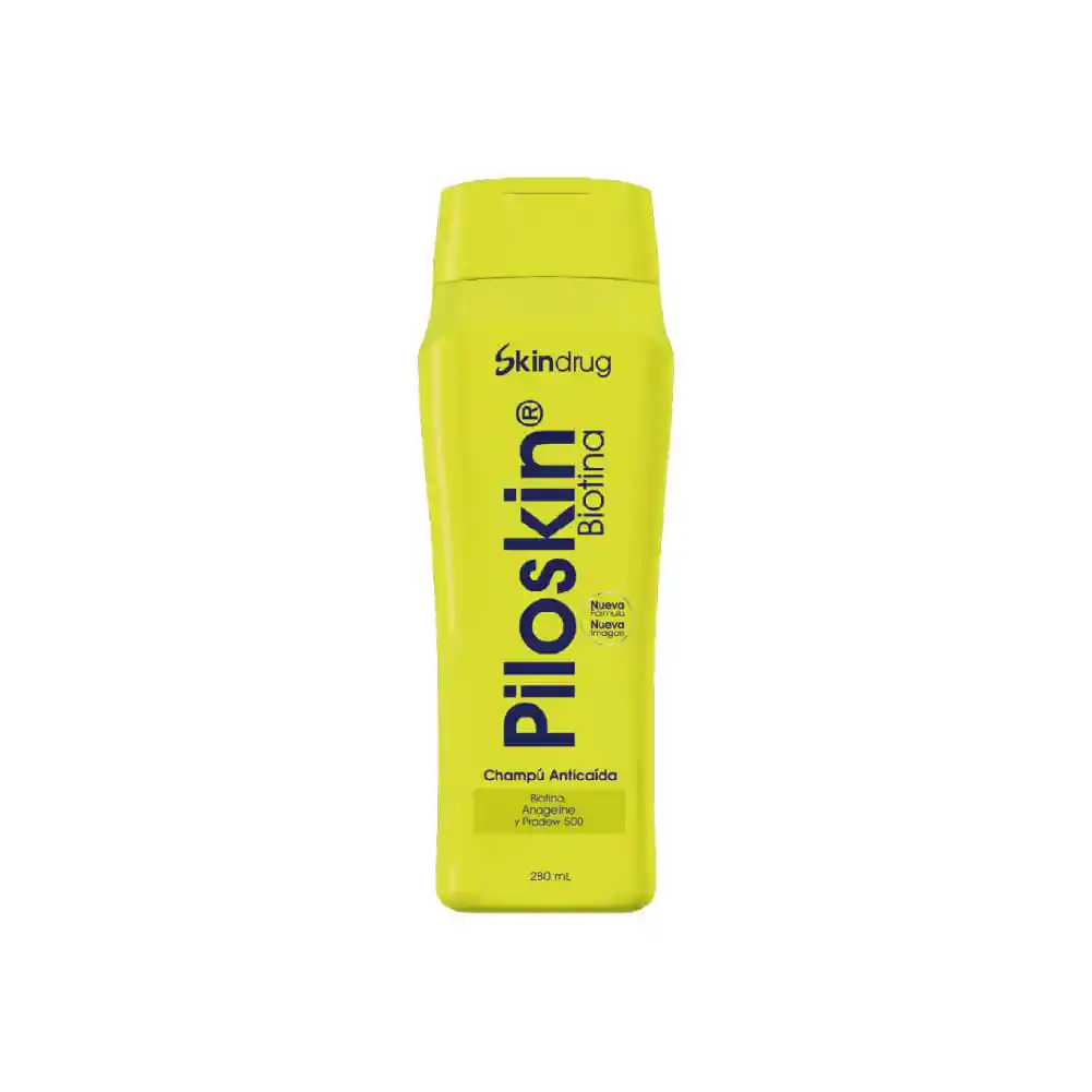 Piloskin Shampoo Anticaída Con Biotina