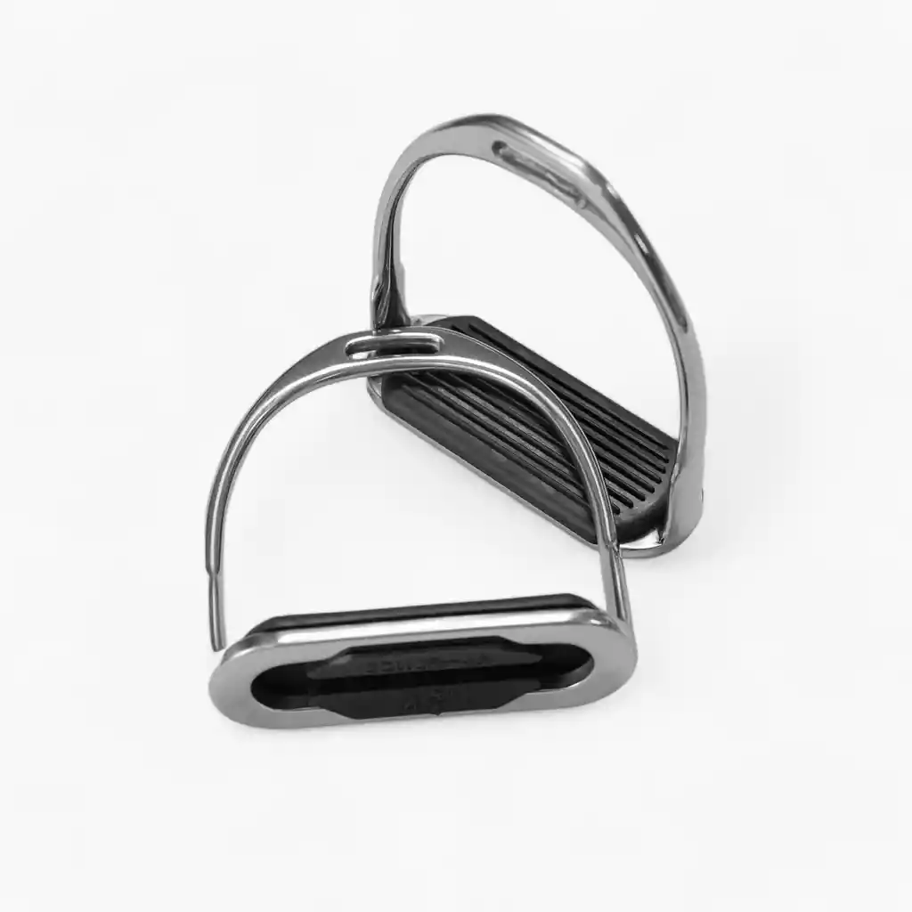 Estribos de Equitación en Acero Inoxidable - Fouganza