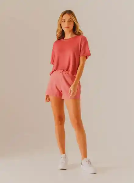 Short Mujer Rosado Talla 14 People