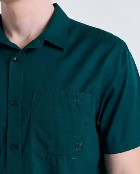 Camisa Hombre Verde Talla S 819G002_VER195220 Americanino