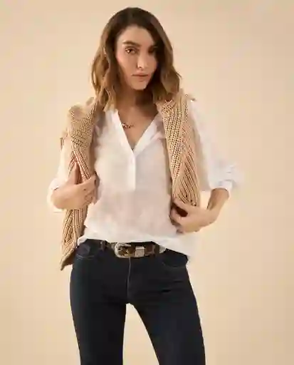 Camisa Blanco 0 Claro Talla XS 612G007 Esprit