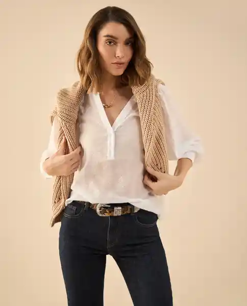 Camisa Blanco 0 Claro Talla XS 612G007 Esprit