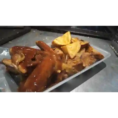 Combo Alitas +papa Criolla