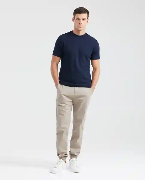 Jogger Crudo Beige Claro Talla 30 Chevignon