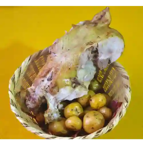Rabadilla de Gallina Gigante con Papa