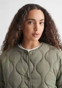Abrigo Madrid Khaki Talla 20 Niñas Mango