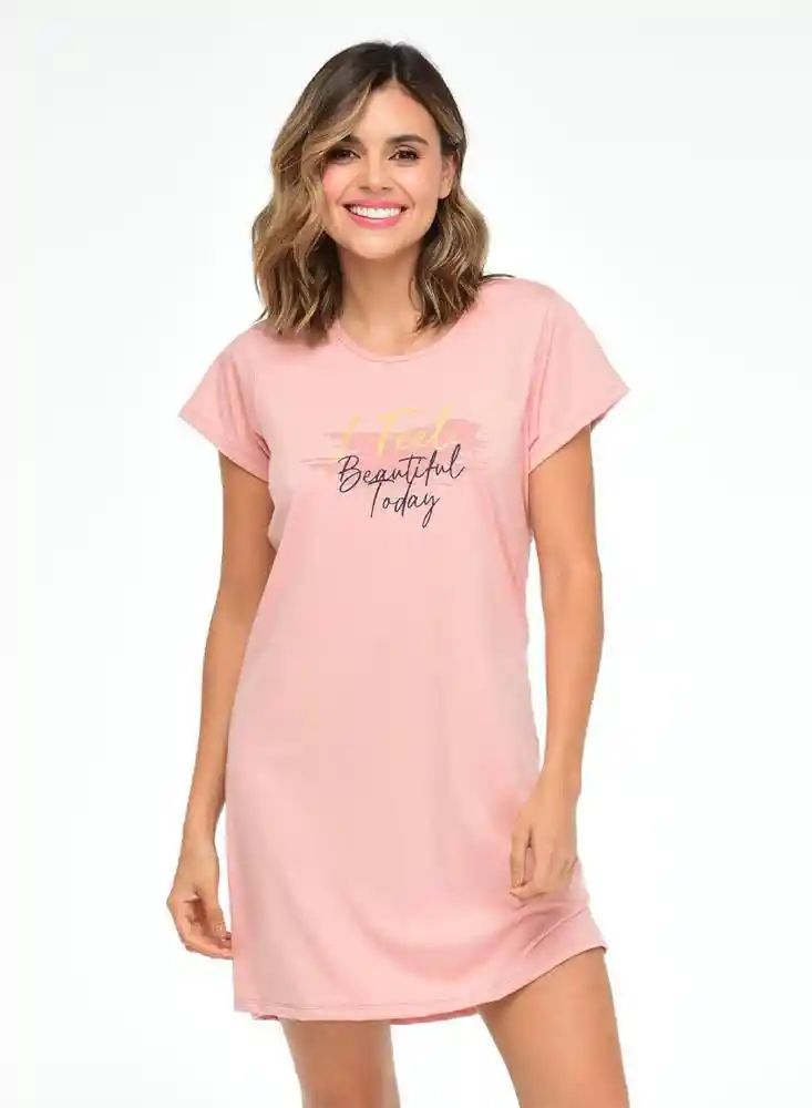 Batola Manga Corta Semiajustada S-rosa