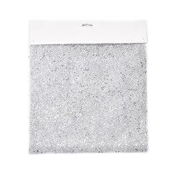 Camino de Mesa Con Brillos Color Plateado Krea