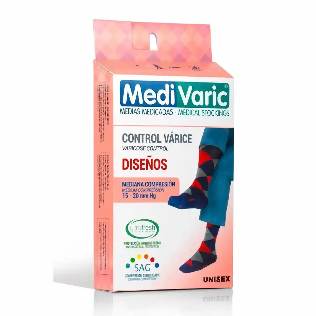 Locatel Medias Medi Varic Disenos 15 20 T L Bg
