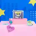 Tarjetero Metalizado Las Chicas Superpoderosas Azul Miniso